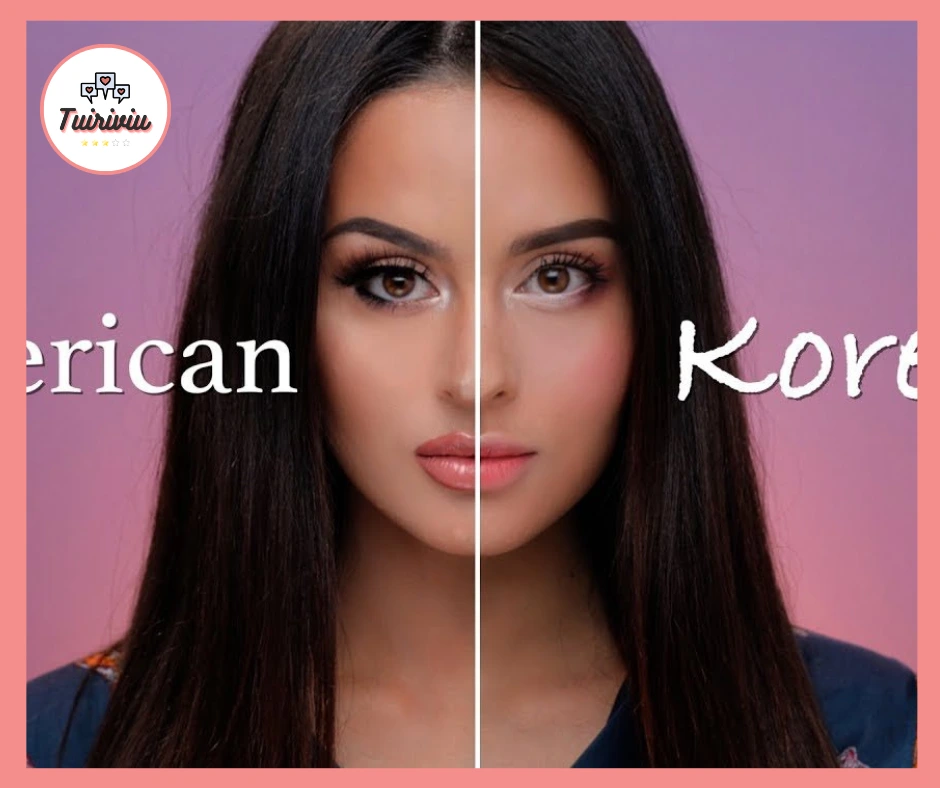 Make up kiểu tây khác gì với phong cách trang điểm Châu Á