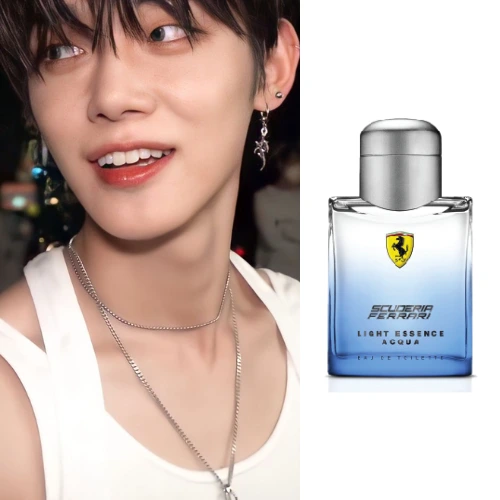 Nước hoa Nam Ferrari Scuderia Ferrari Light Essence Acqua - Yeonjun TXT