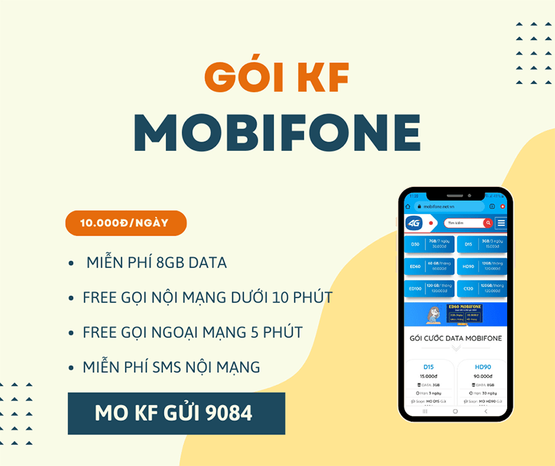 đăng ký gói cước 4G Mobifone
